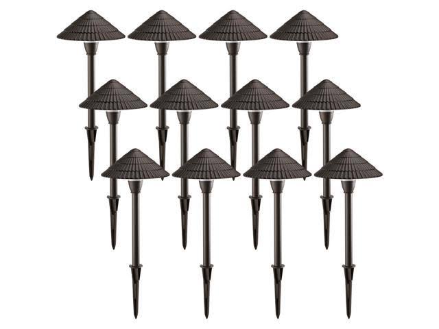 12 Pack 3W 3000K Warm White LED Outdoor Landscape Light B80990