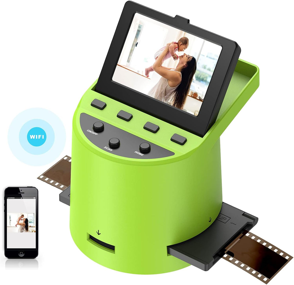 22MP Wireless Digital Film Scanner with 3.5 LCD G35634