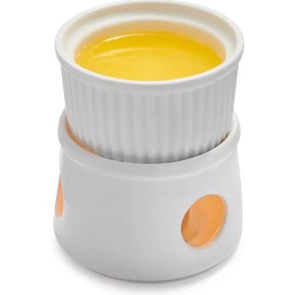 White Butter Warmer O9066