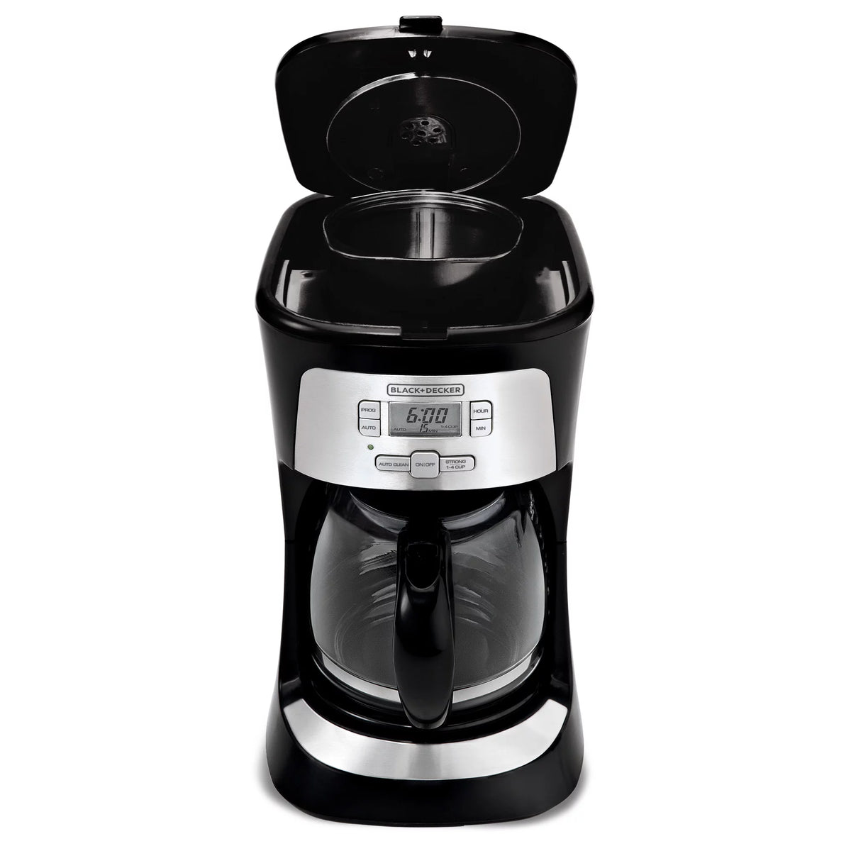 12-Cup Programmable Black Coffeemaker I566