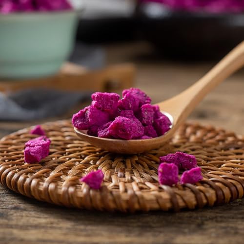 Freeze Dried Dragon Fruit Cubes No Sugar Added 3.5oz F81279