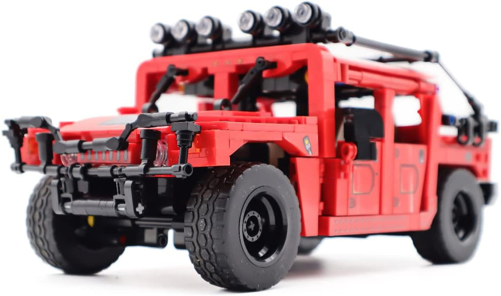 Red Racing Car Building Blocks Set 953PCS U260