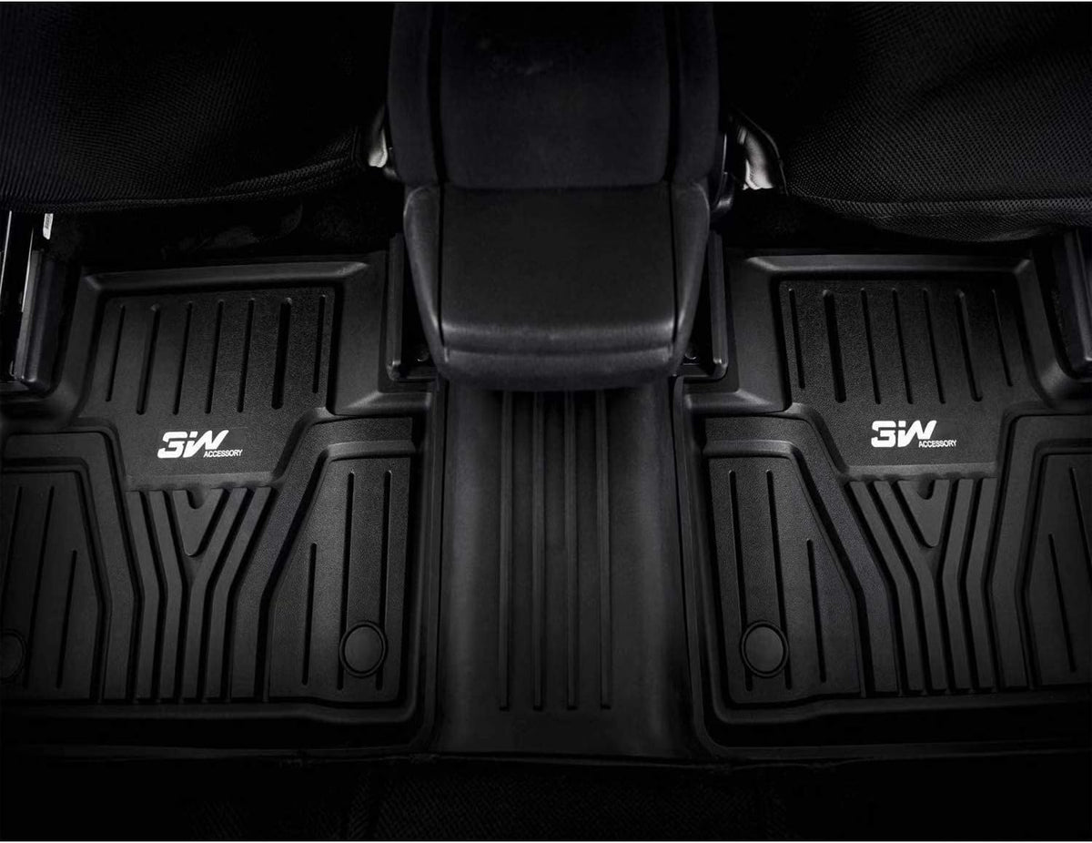 Black TPE All Weather Floor Mats Full Set R59905