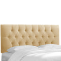 Velvet Tufted California King Headboard E17145