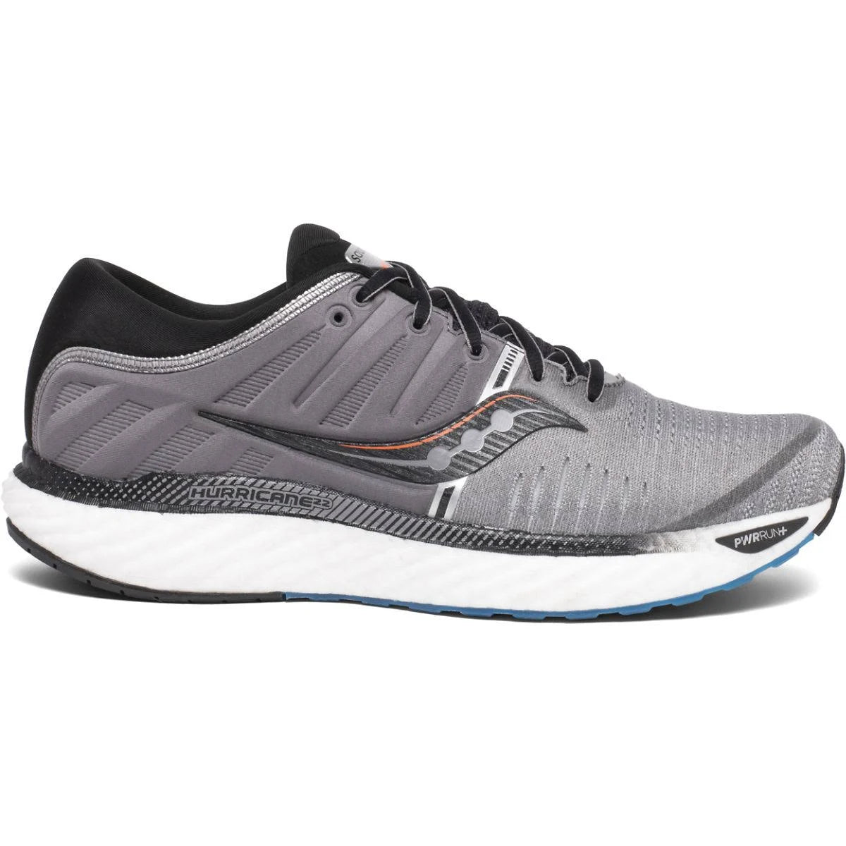 Men's Grey Black Running Shoes H178
