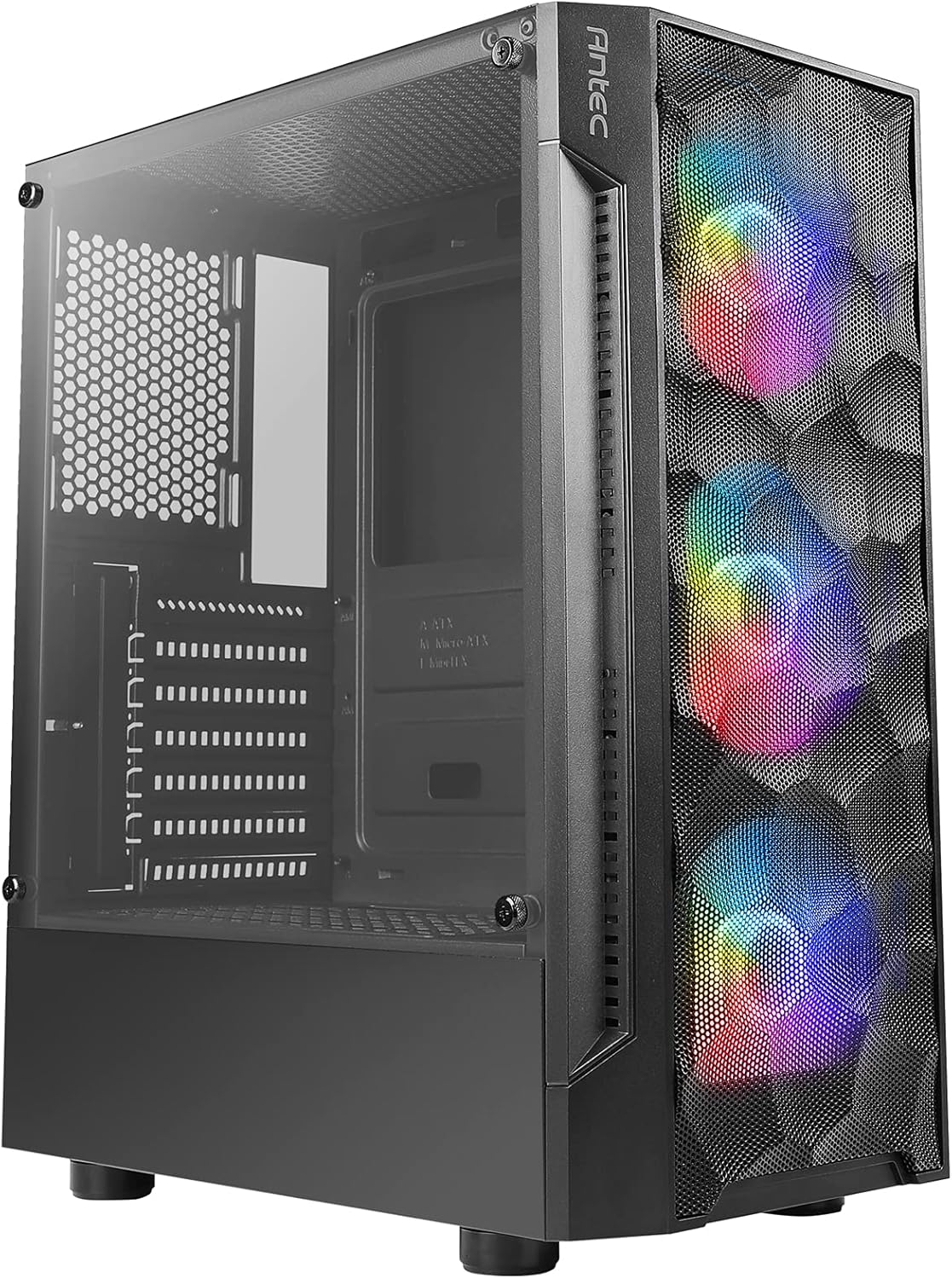ATX Mid-Tower Case with Tempered Glass Side Panel G1935