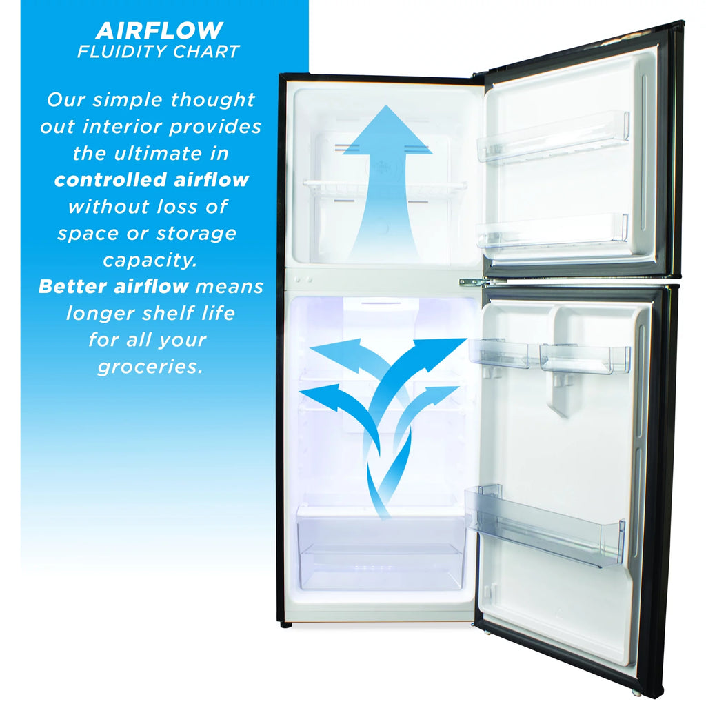 7.0 Cu. Ft. Frost Free Top Freezer Refrigerator in Stainless F311