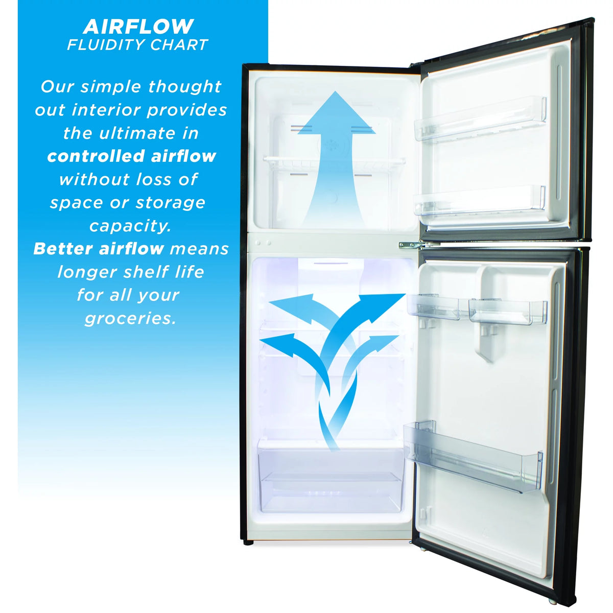 7.0 Cu. Ft. Frost Free Top Freezer Refrigerator in Stainless F311