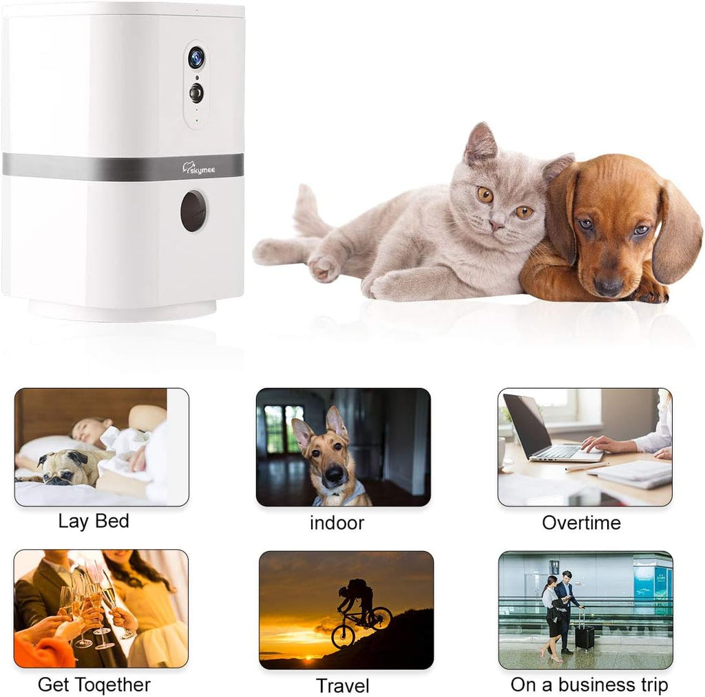 WiFi Remote Pet Camera with 180° PTZ and Night Vision A57143