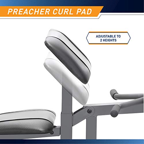 Alloy Steel Weight Bench with Leg Developer and Butterfly Arms S35924