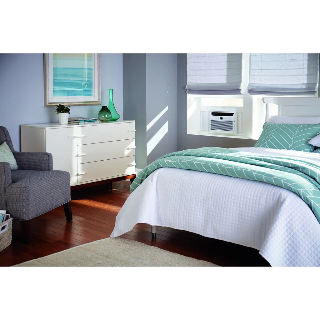 5,000 BTU Window-Mounted Air Conditioner with Remote Control, White V59952