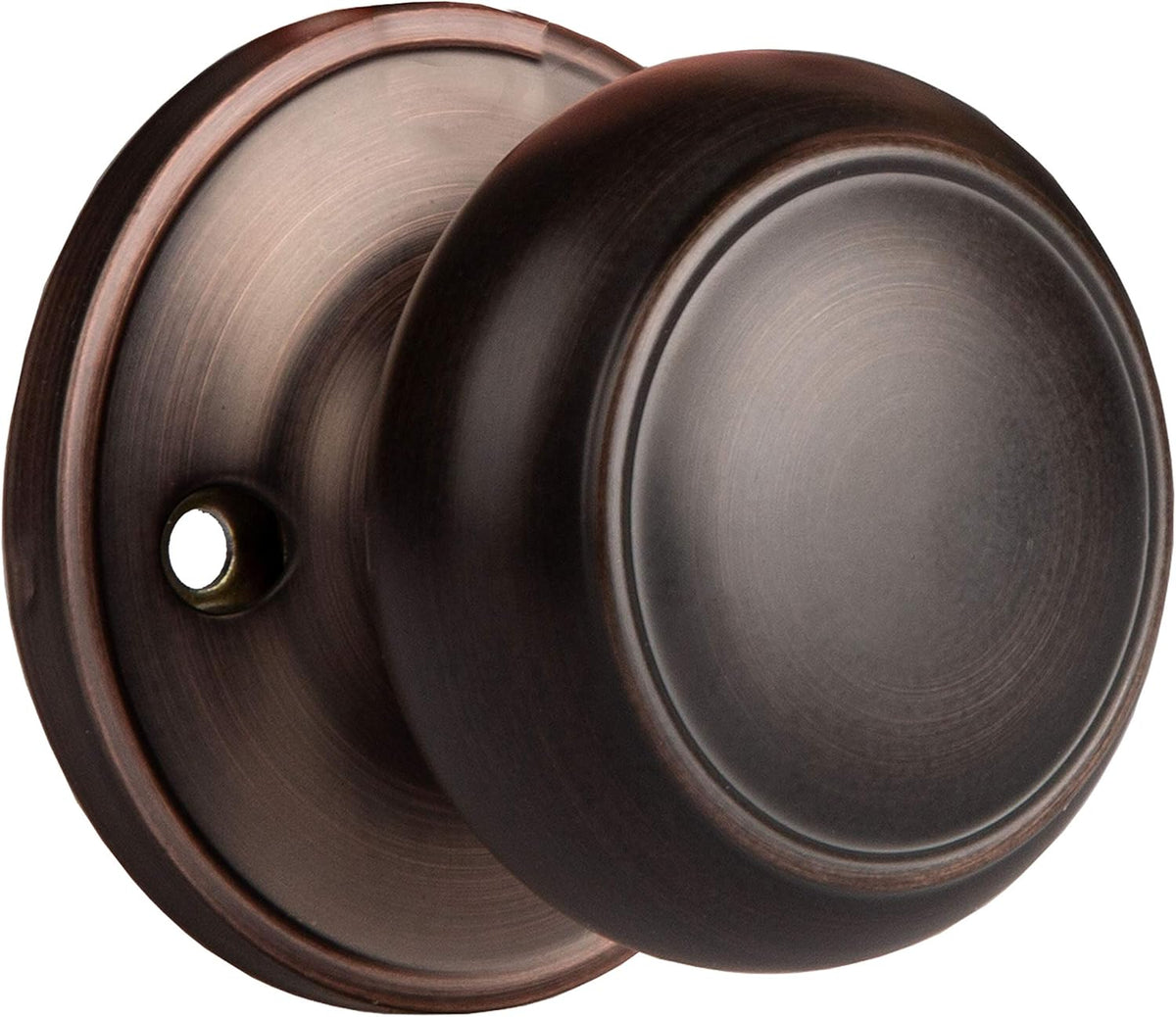 Oil Rubbed Bronze Privacy Door Knobs, Ball Style, 10 Pack V88604