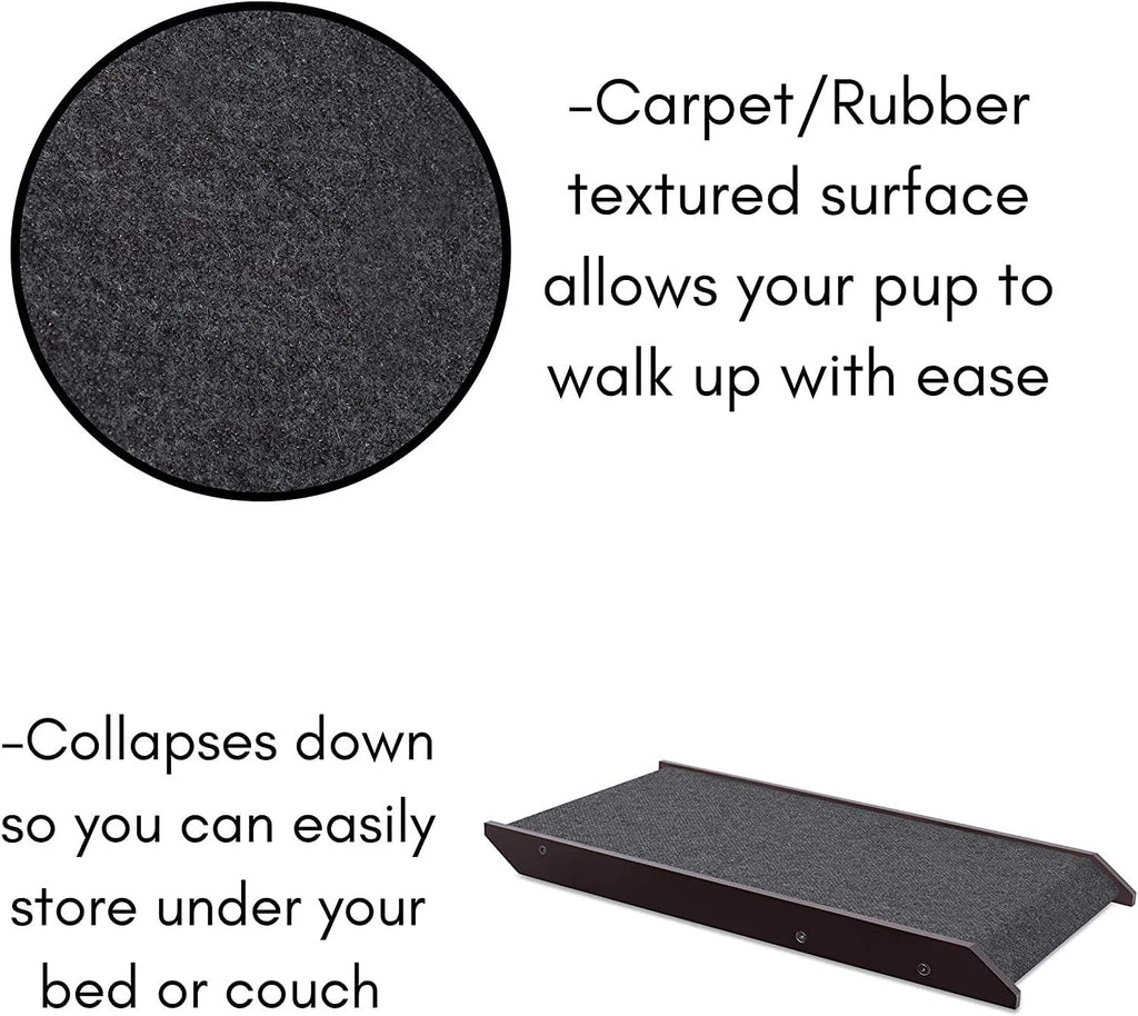 Espresso Wooden Folding Dog Ramp Pack of 2 N96656