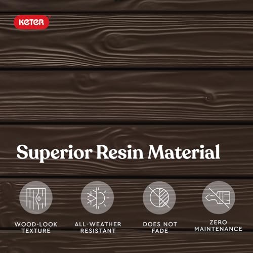 150 Gallon Resin Outdoor Storage Deck Box M1012