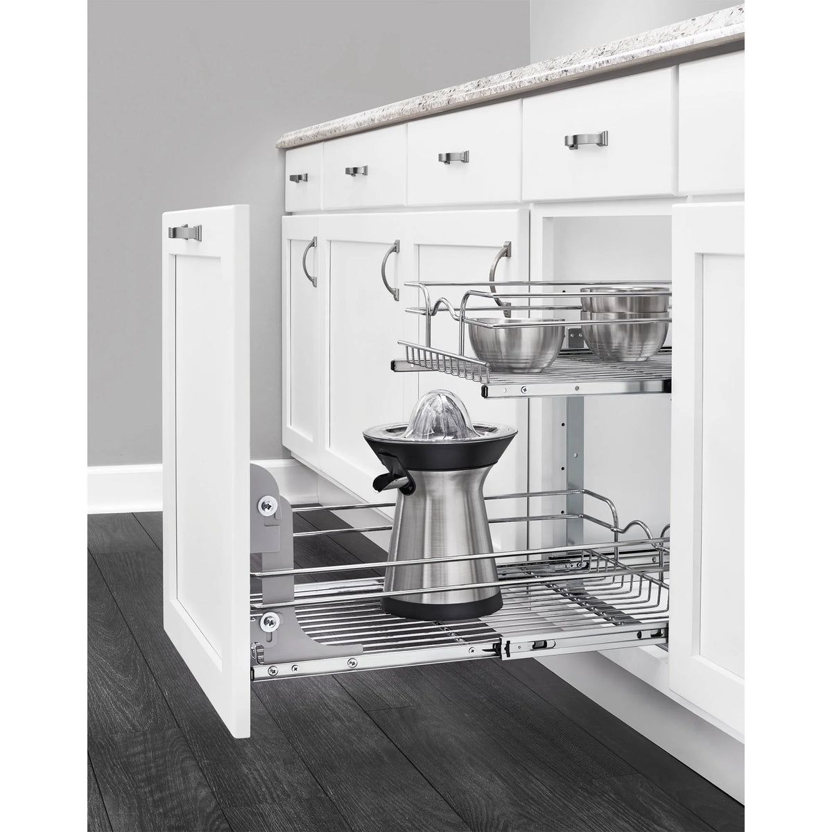 Cabinet Door Mount Kit for Pull Out Shelves & Trash Cans H53720