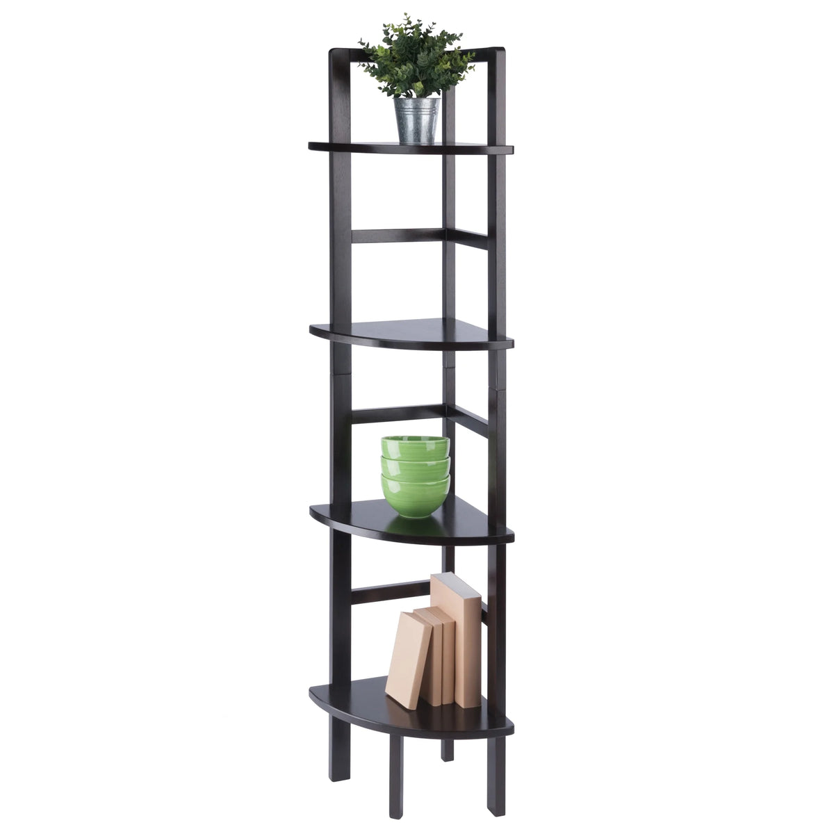 Wood Corner Baker's Rack D57366