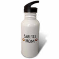 Brown Paw Prints 21 oz Sports Water Bottle R42391