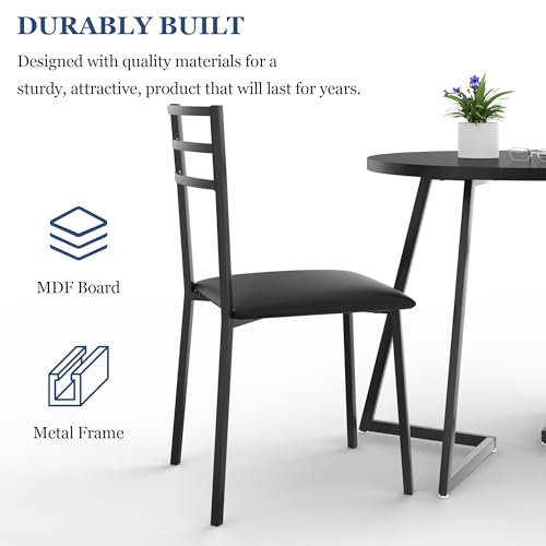 Small Round Dining Table Set for 2 W141398