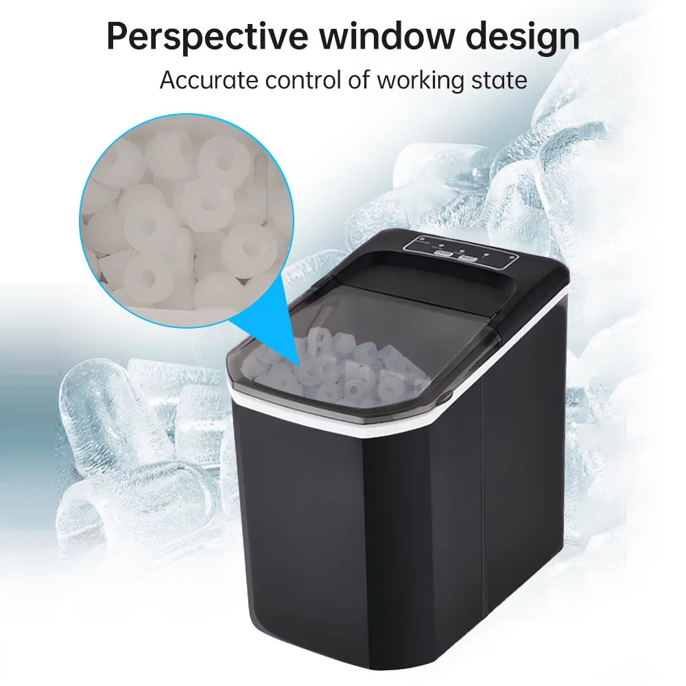 Countertop Ice Maker with Ice Basket O858031