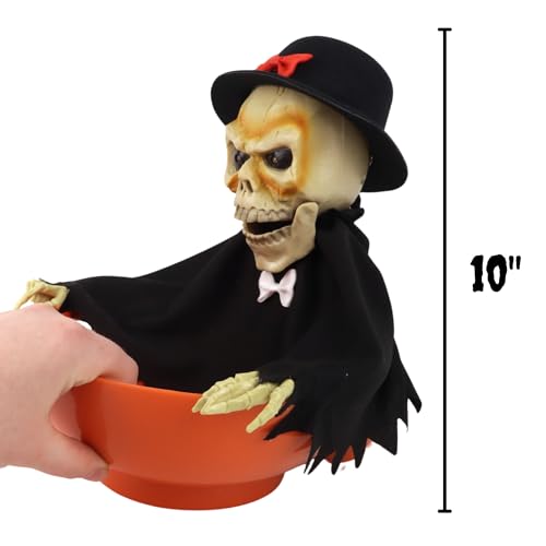 Animatronic Halloween Candy Bowl E673