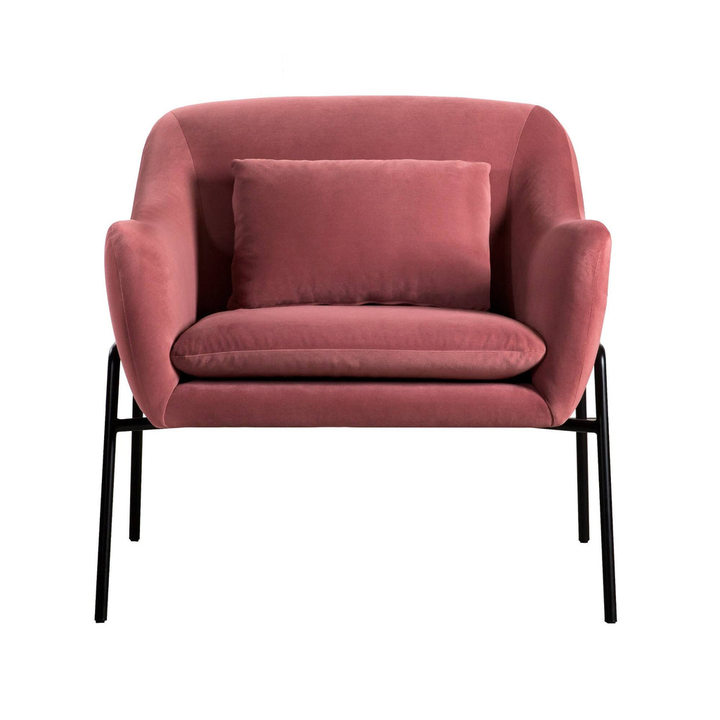 Blue Velvet Accent Chair G200