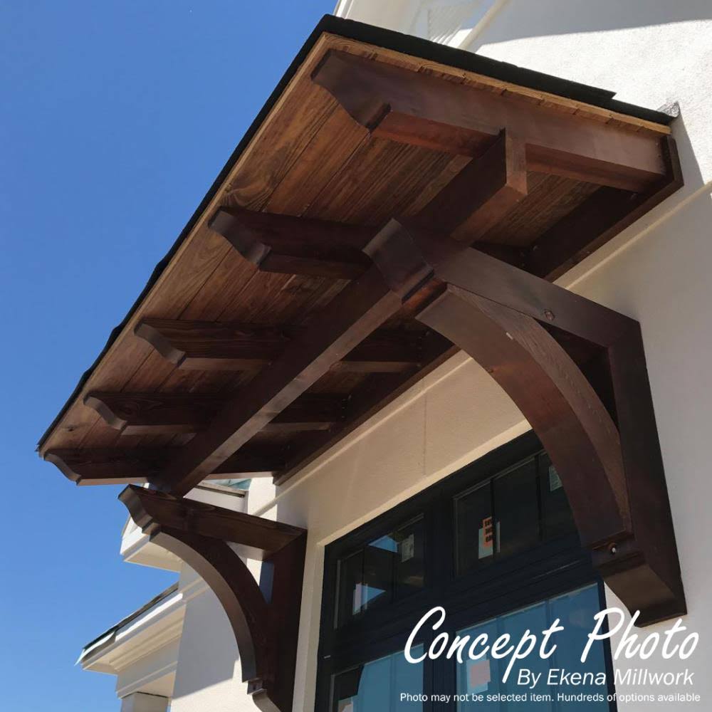 Thorton Traditional Rough Sawn Bracket, Douglas Fir O413742
