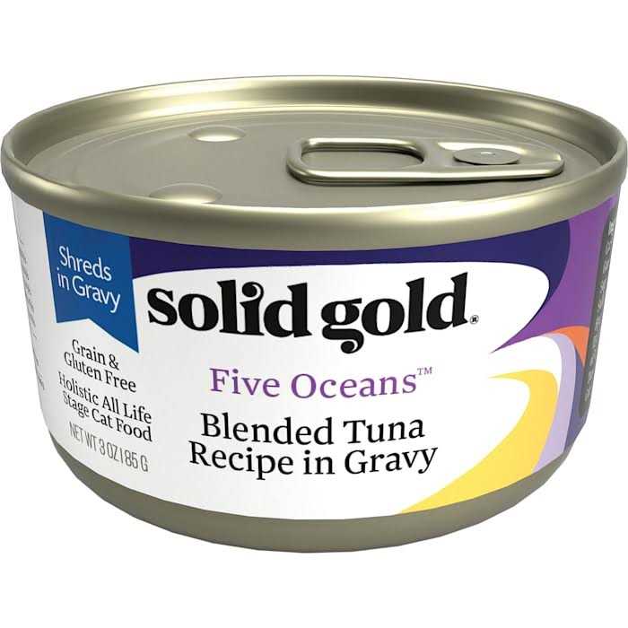 Solid Gold Canned Cat Food Tuna Recipe in Gravy A217