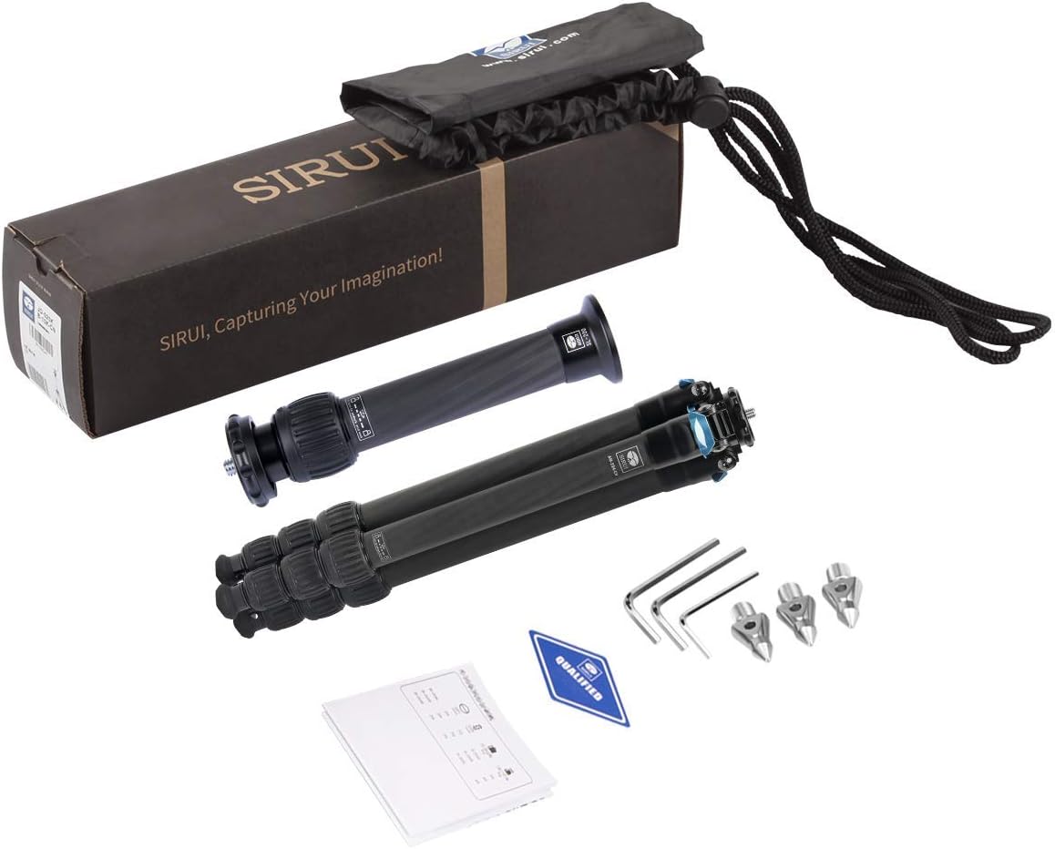Carbon Fiber Tripod with Two-Section Center Column N8935