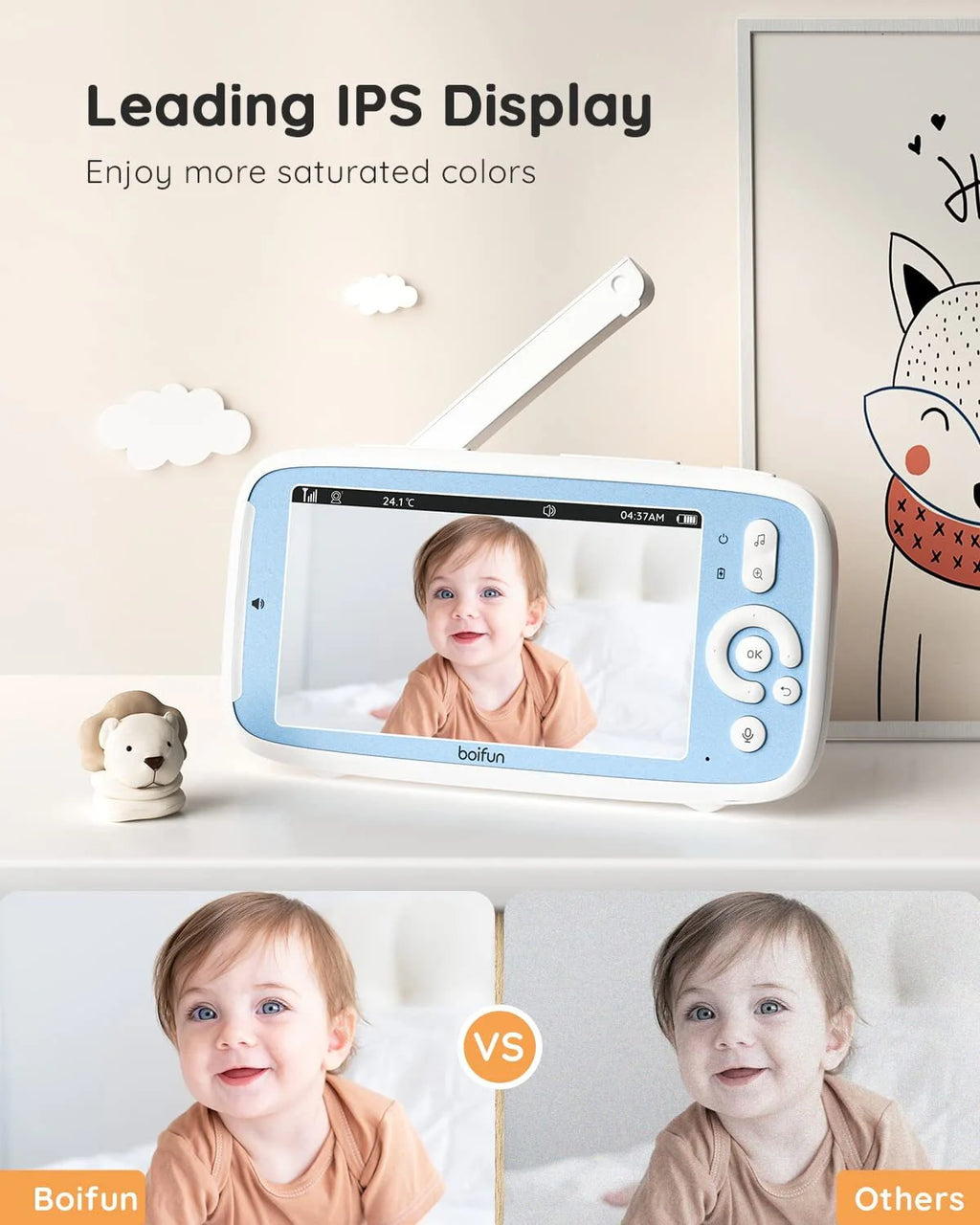 Baby Monitor with Camera and Audio L237237