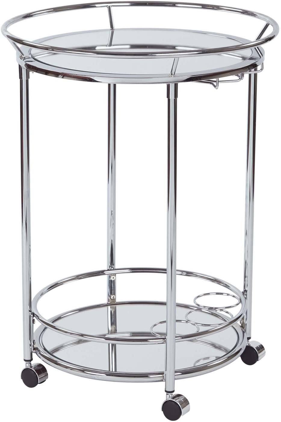 Chrome Serving Cart H5434