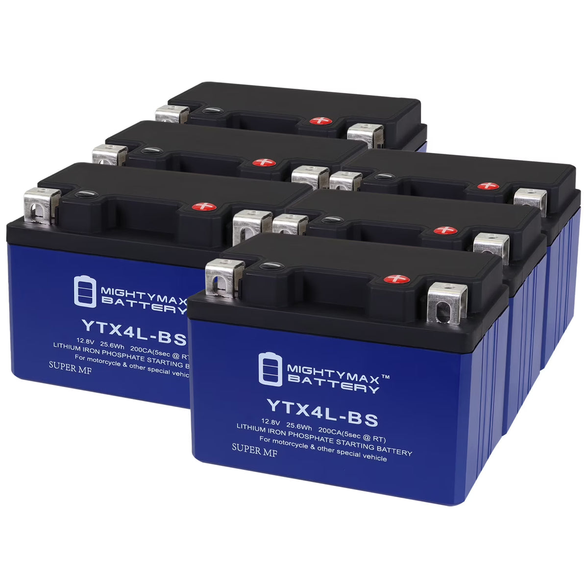 YTX4L-BS Lithium Battery 6 Pack N653