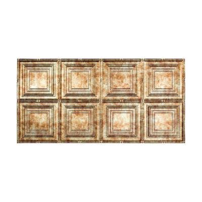 Bermuda Bronze 2ft x 4ft Glue Up Ceiling Tile (5 Pack) V78492