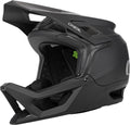 Black Solid Downhill Helmet T39810