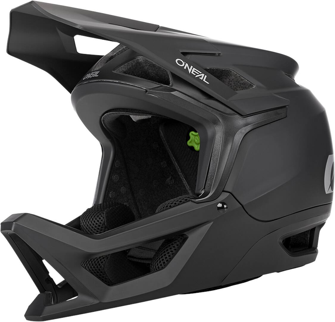 Black Solid Downhill Helmet T39810