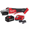 18-Volt Lithium-Ion Brushless Cordless 5 in. Flathead Braking Grinder R5195