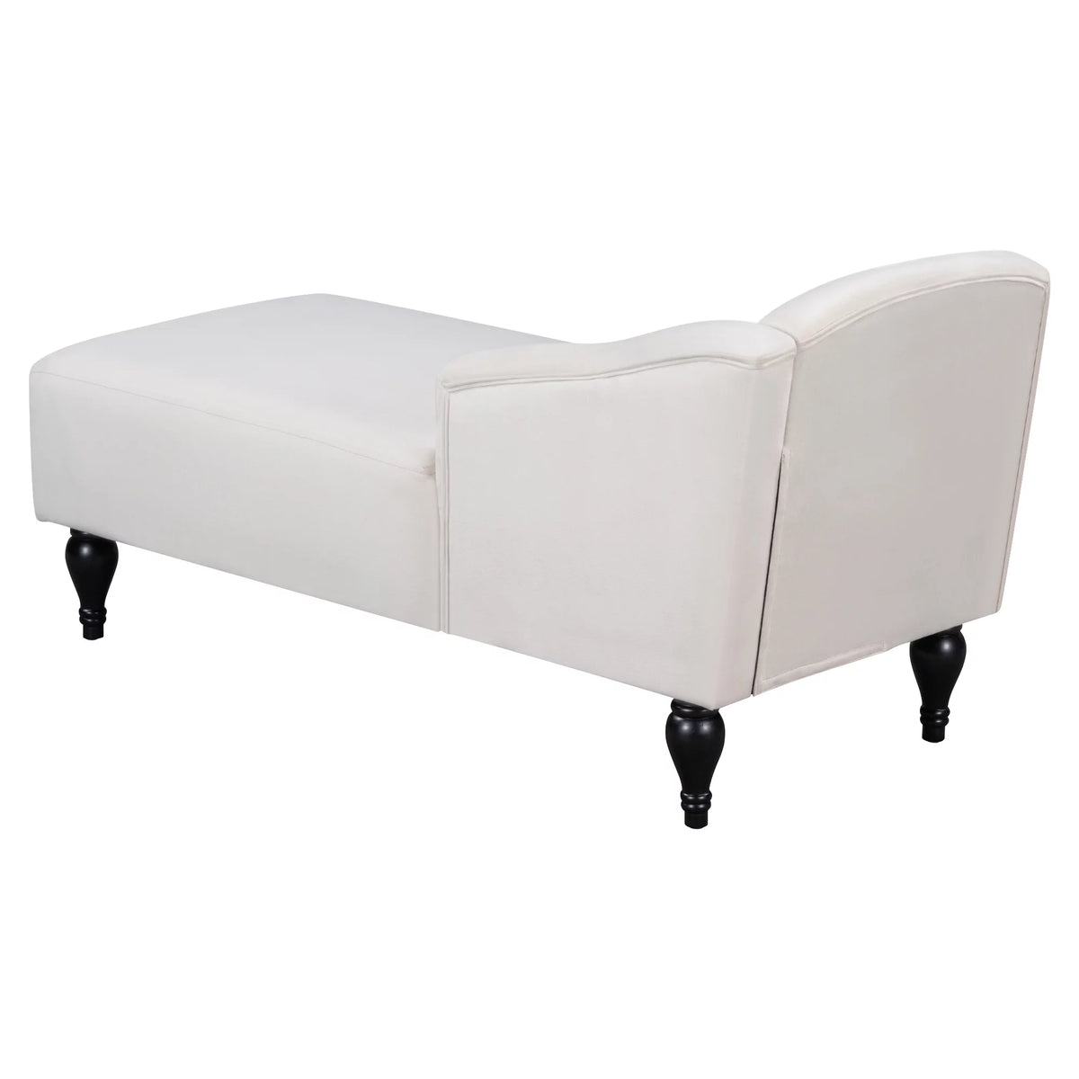 58 inch Velvet Button Tufted Chaise Lounge Sofa Y630055