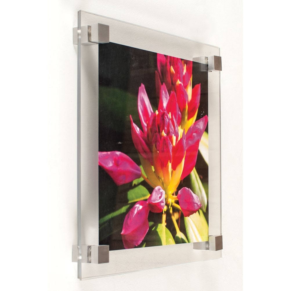 Euro Square Aluminum Standoff Pack of 8 U865