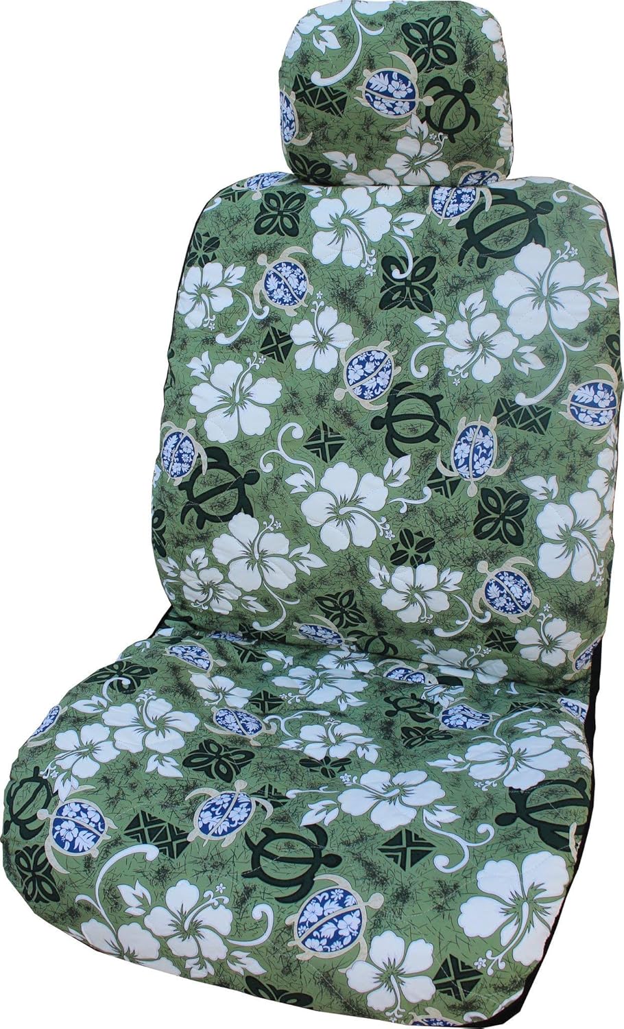 Gray Hawaiian Car Seat Covers Pack of 2 R41541