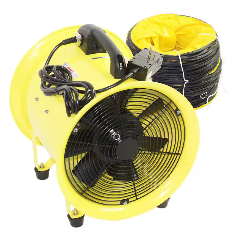 2 Speed Portable Confined Space Ventilator with Hose T2529