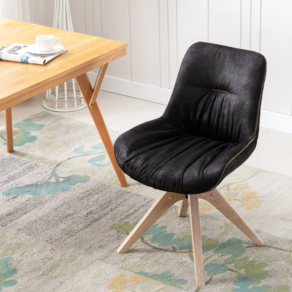 Swivel Side Chair Black I766