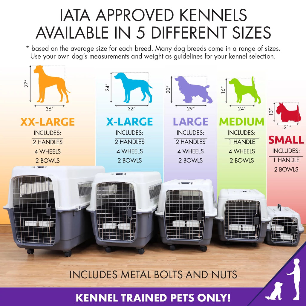 Plastic Dog Airline Approved Kennel Carrier F888700