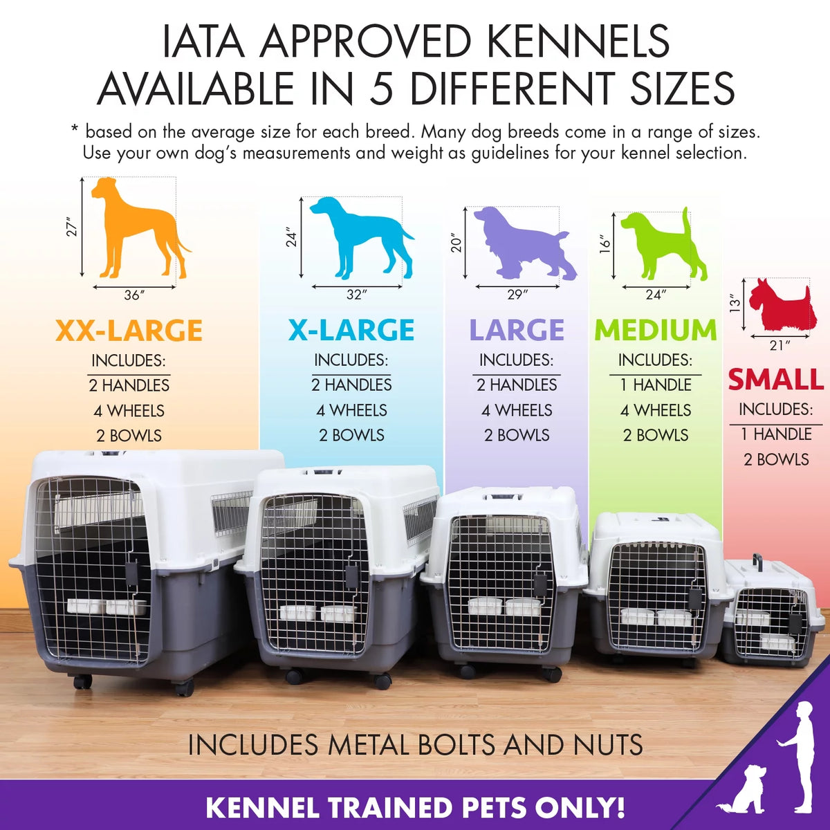 Plastic Dog Airline Approved Kennel Carrier F888700