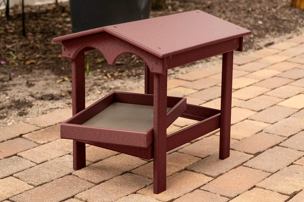 Large Covered Ground Feeder with Removable Tray R6441