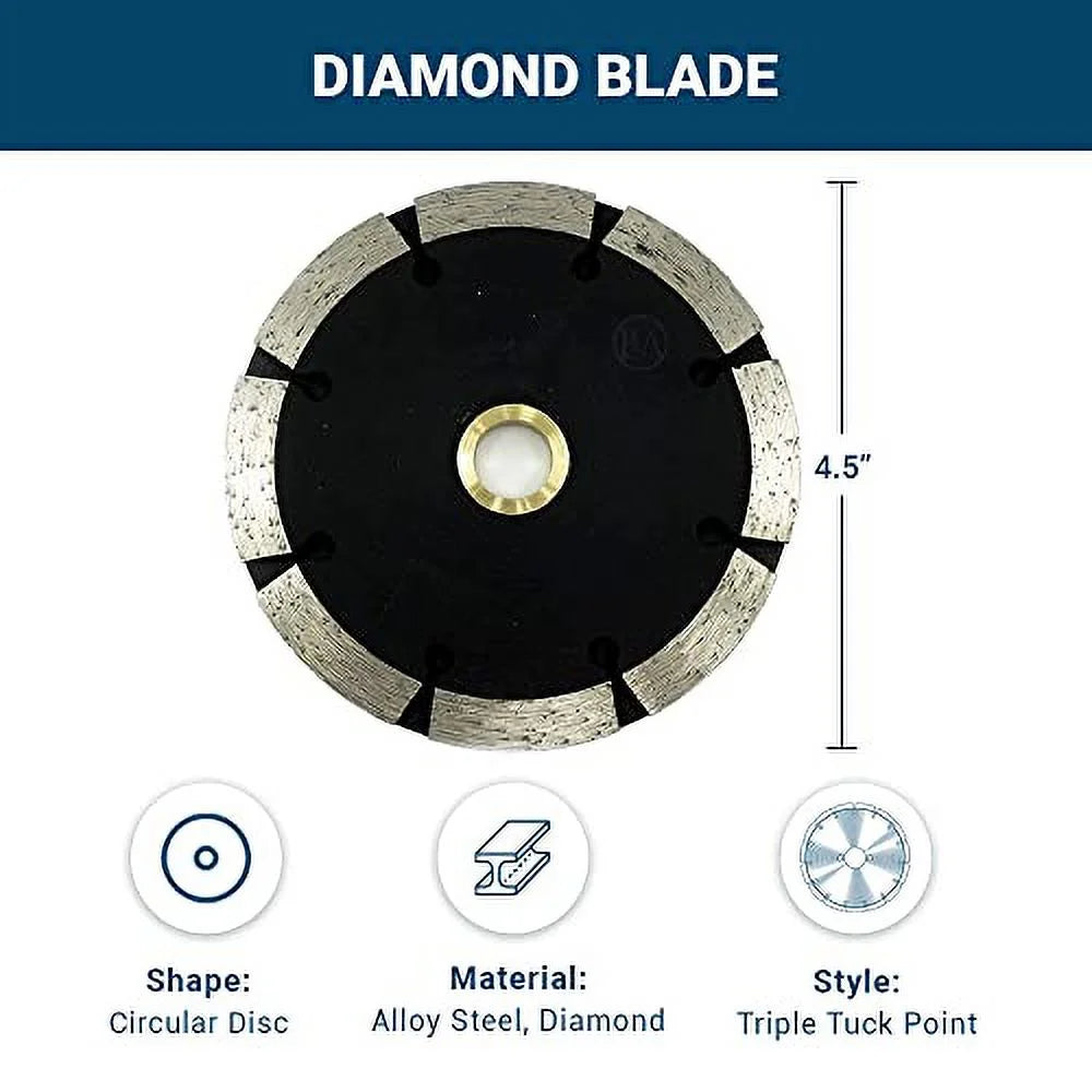 4.5" Tuck Point Blade with 7/8" Arbor M498