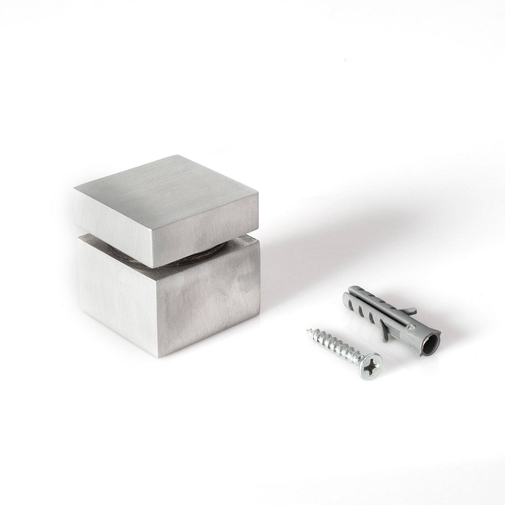 Euro Square Aluminum Standoff Pack of 8 U865