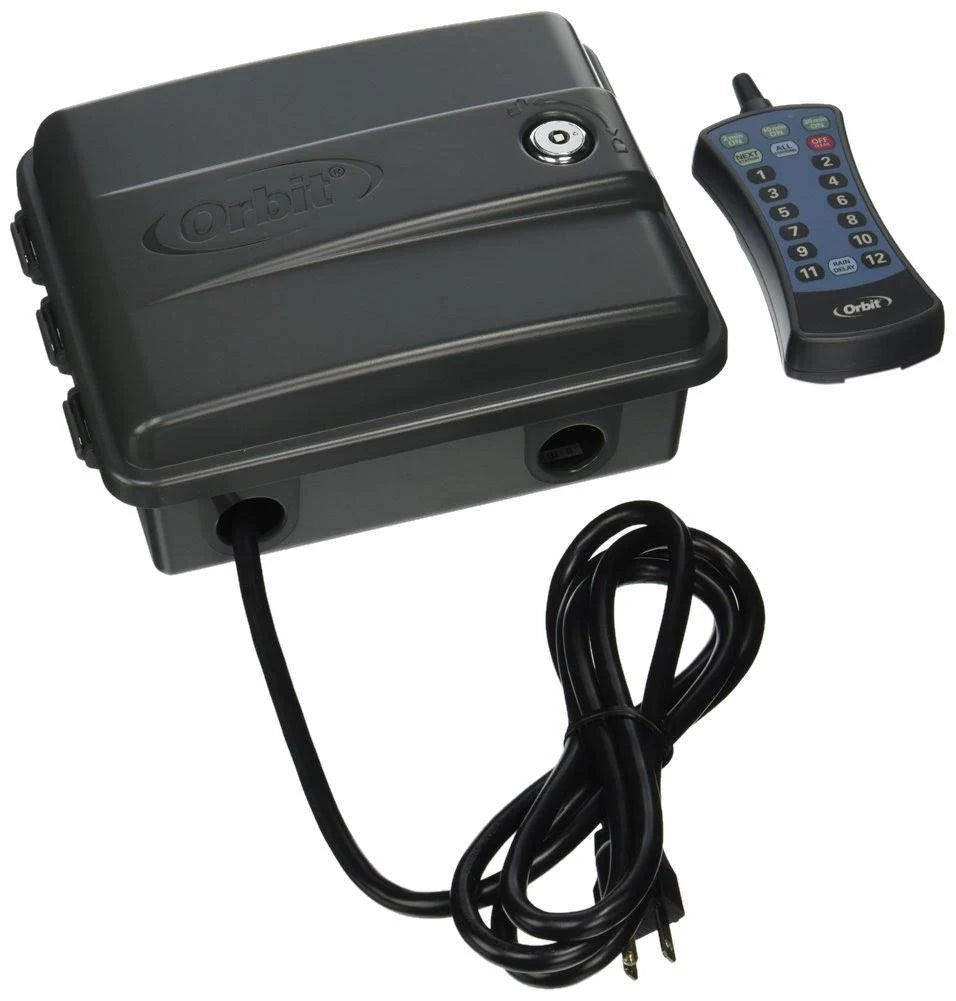 Programmable 12 Zone Sprinkler Timer with Remote T83299