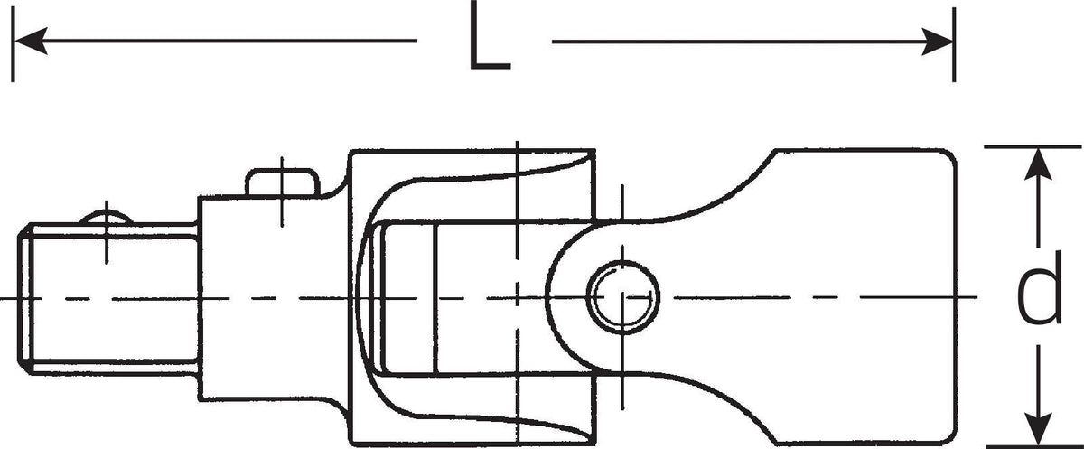 QuickRelease Universal Joint, 1/2x22 C288