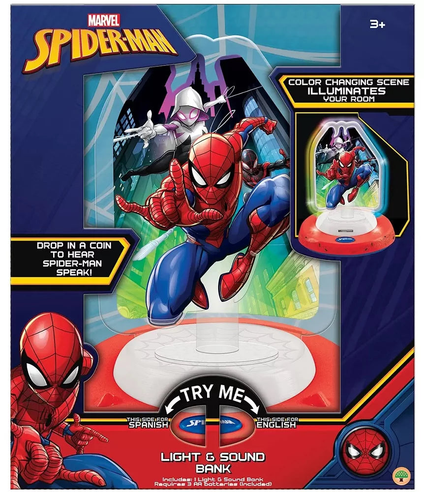 Spiderman Lights and Sound Money Bank T58082