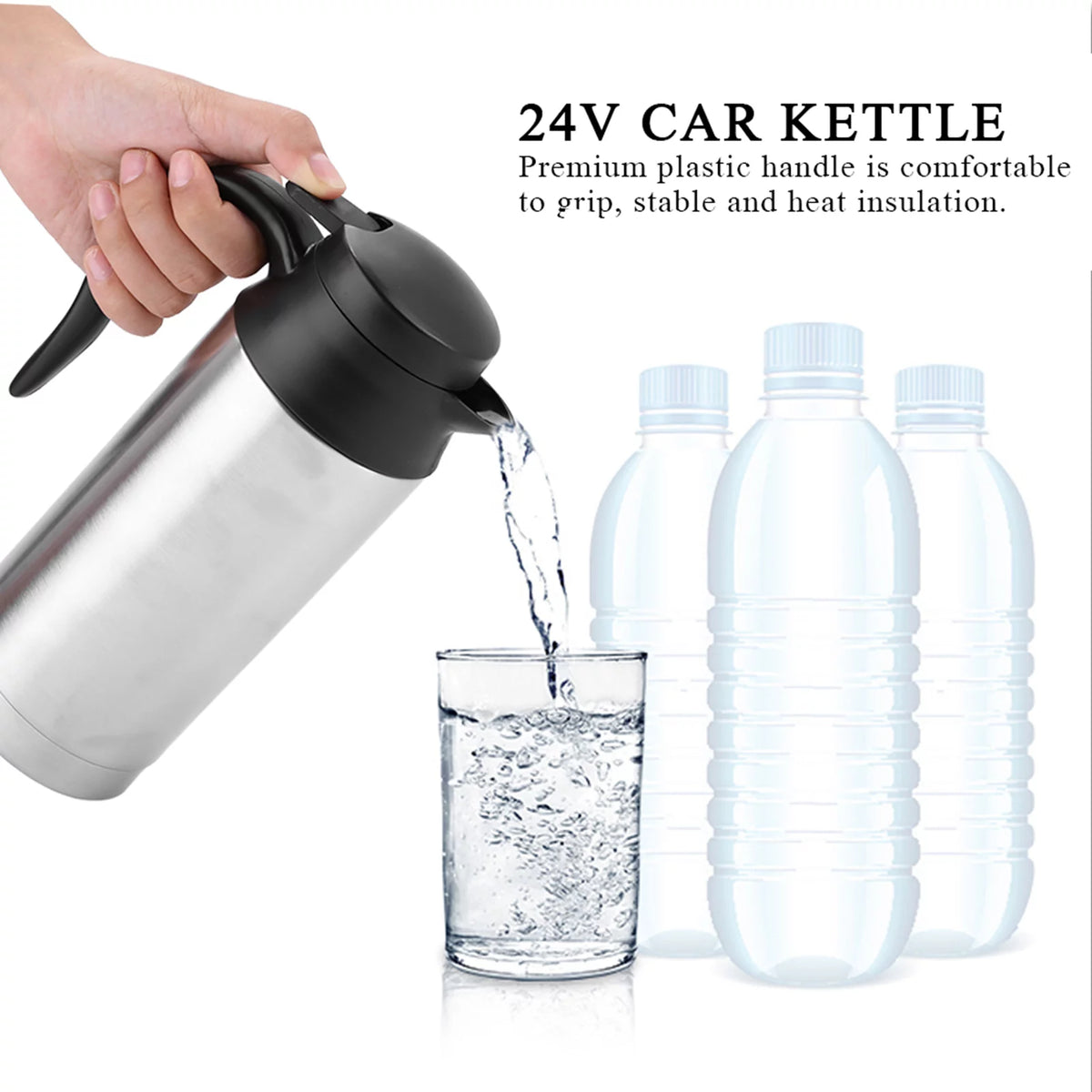 Portable 750ml 24V Water Heater Bottle E346