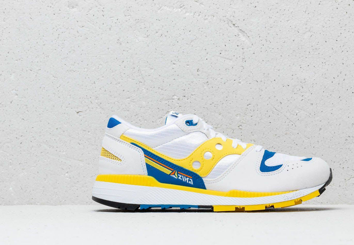 White, Yellow & Blue Saucony Shoes X3018